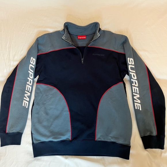 Supreme Speedway Half Zip Sweatshirt - Picture 2 of 7